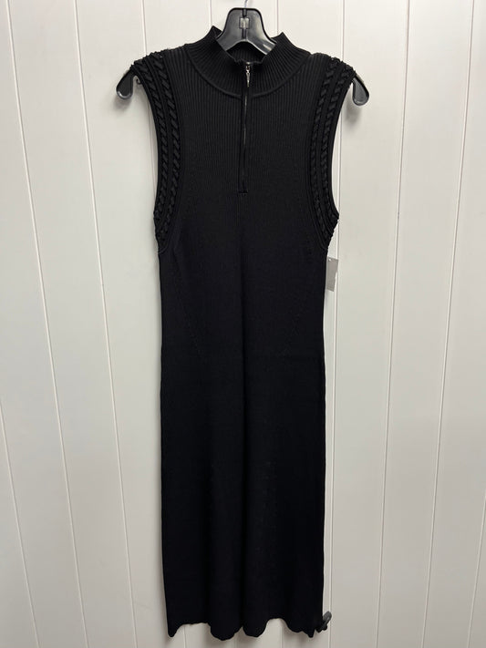 Dress Casual Midi By White House Black Market O  Size: L