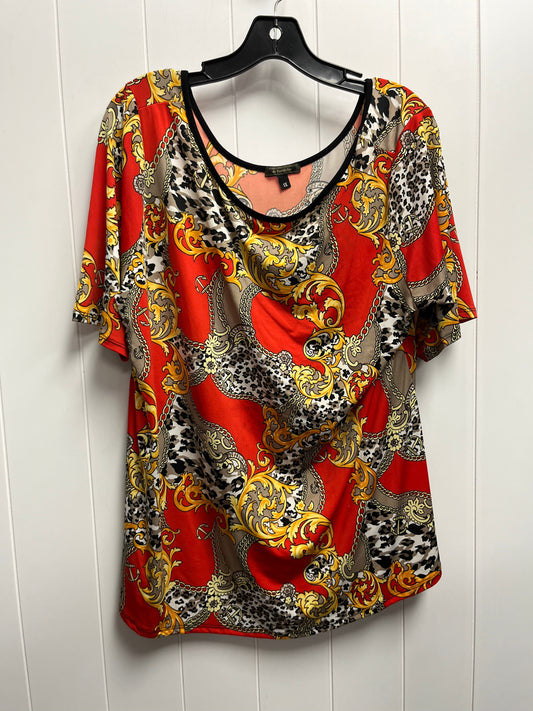 Top Short Sleeve By DE PORTFOLIO  Size: 1x