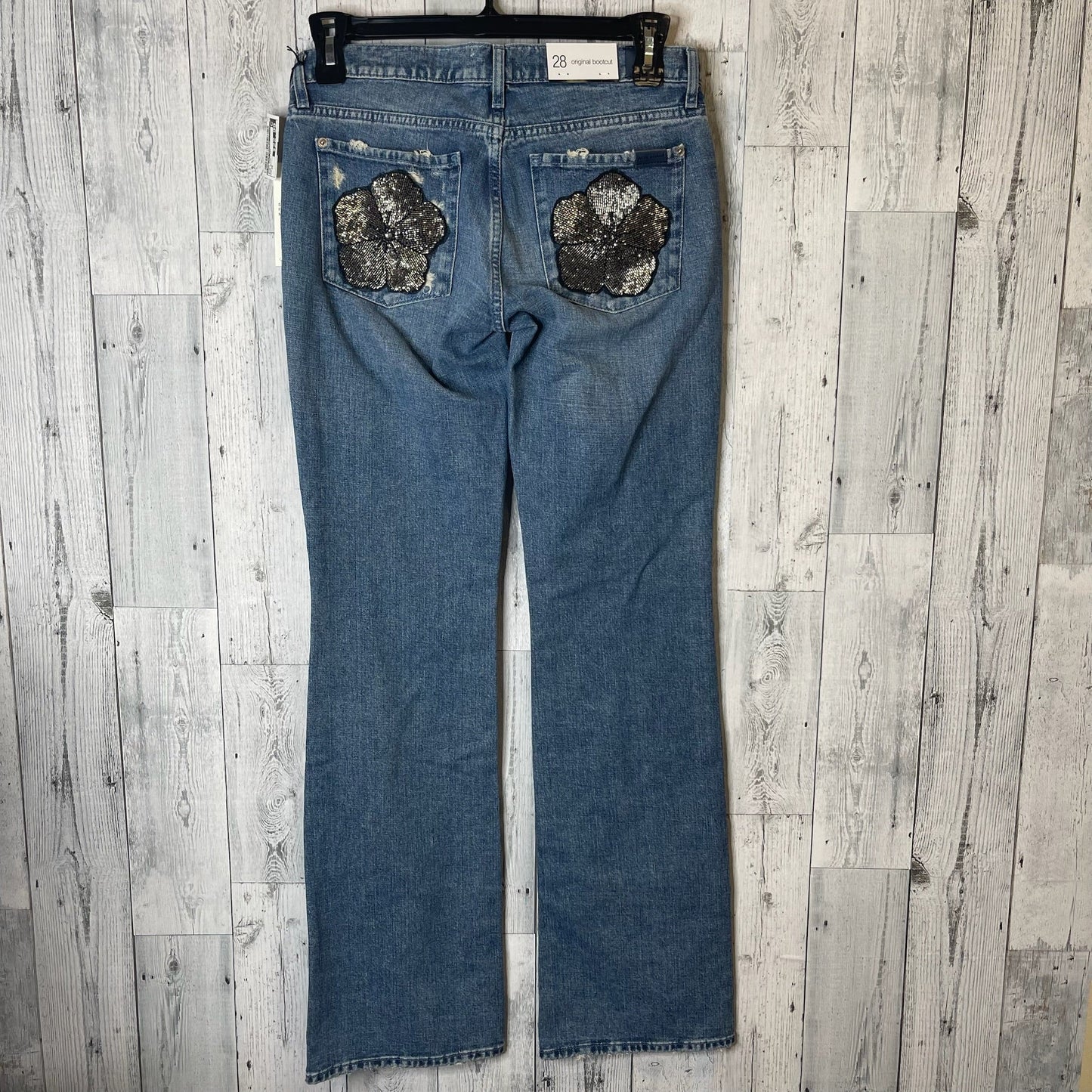 Jeans Boot Cut By 7 For All Mankind  Size: 28