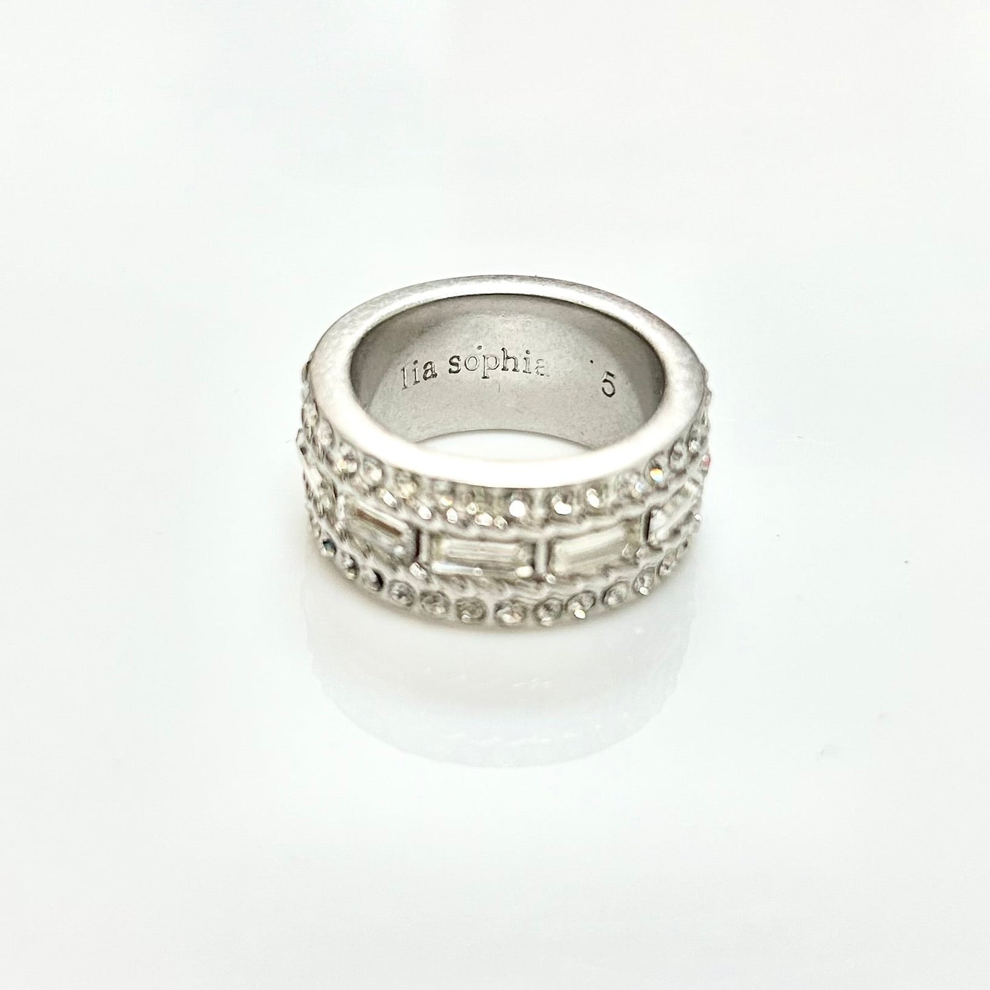 Ring Band By Lia Sophia Jewelry  Size: 5