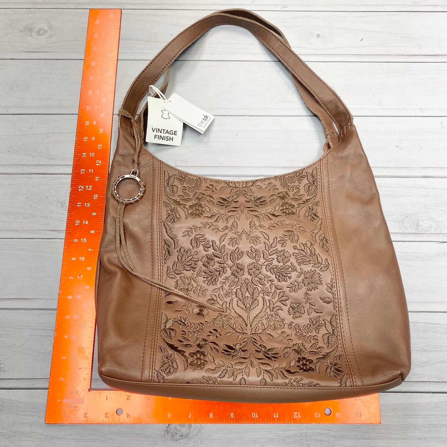 Handbag Leather By The Sak  Size: Medium