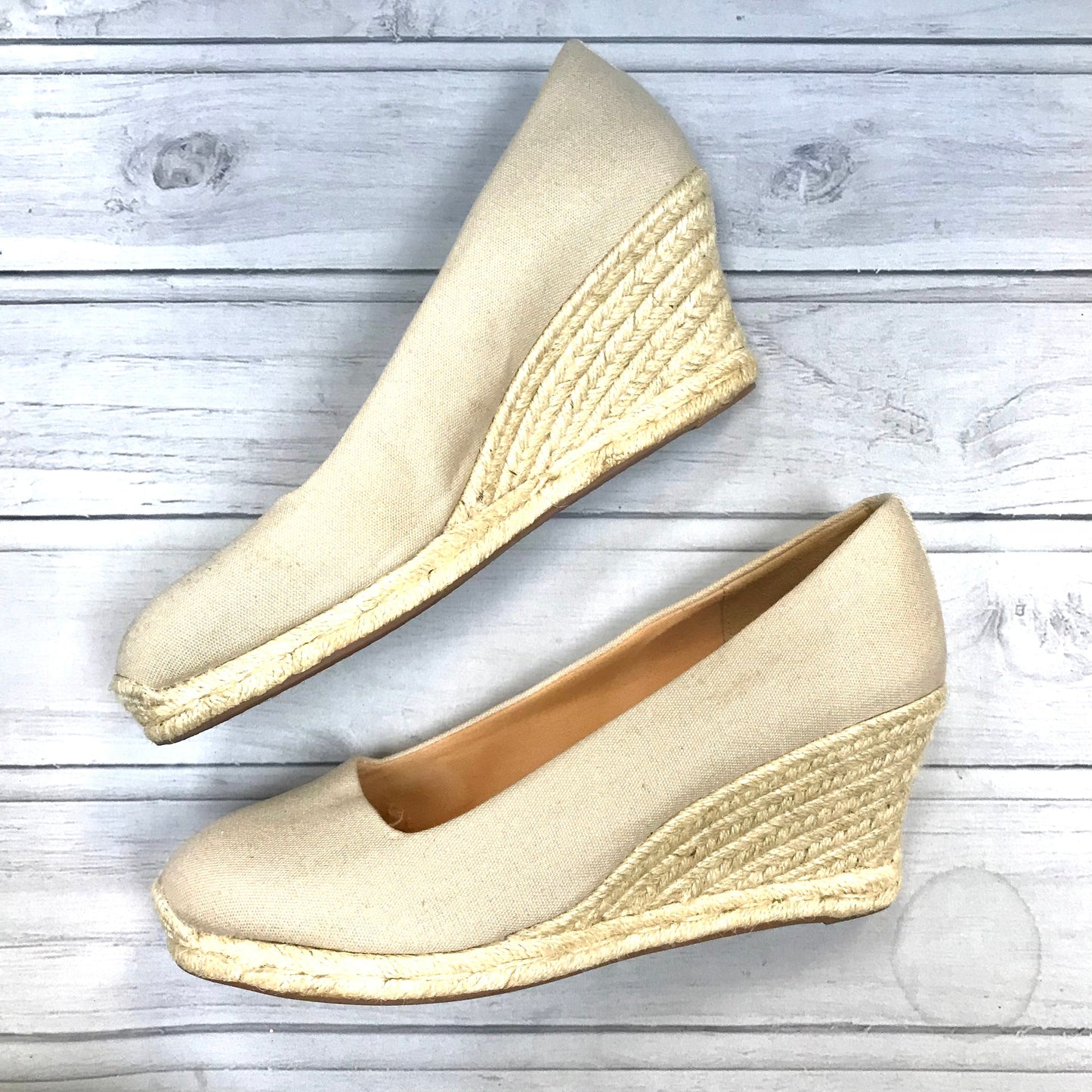 Shoes Heels Espadrille Wedge By J Crew O  Size: 11