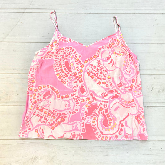 Top Sleeveless Designer By Lilly Pulitzer  Size: L