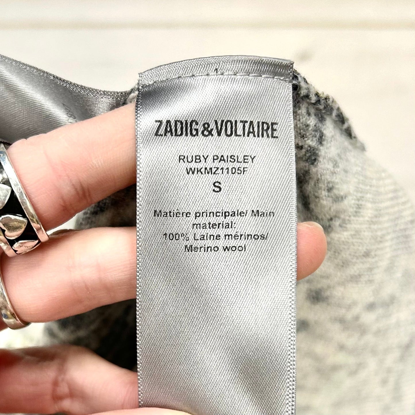 Sweater Designer By Zadig And Voltaire  Size: S