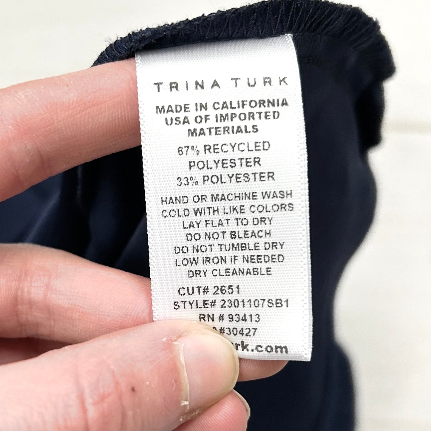 Top Short Sleeve Designer By Trina Turk  Size: Xs