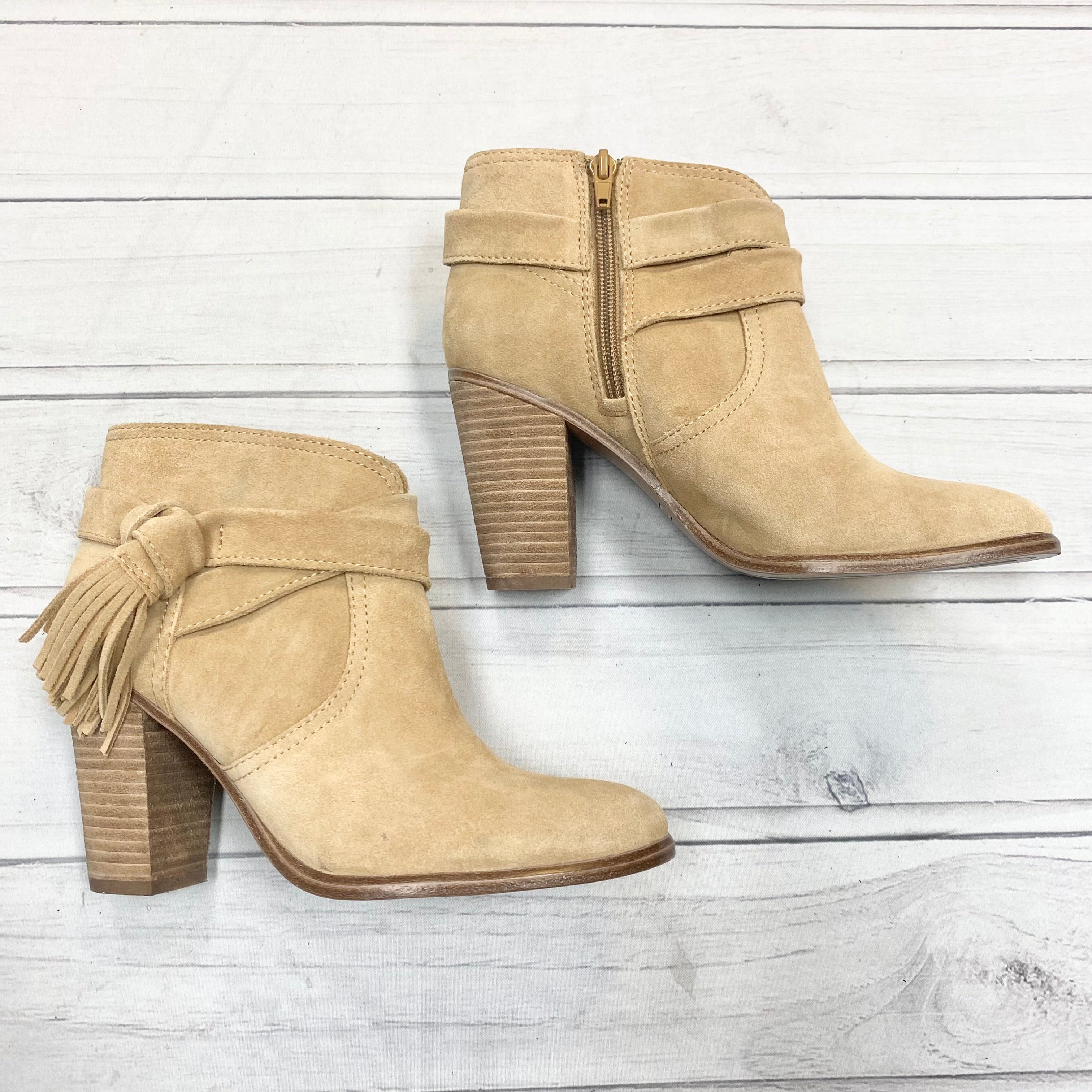 Vince camuto fringe on sale boots