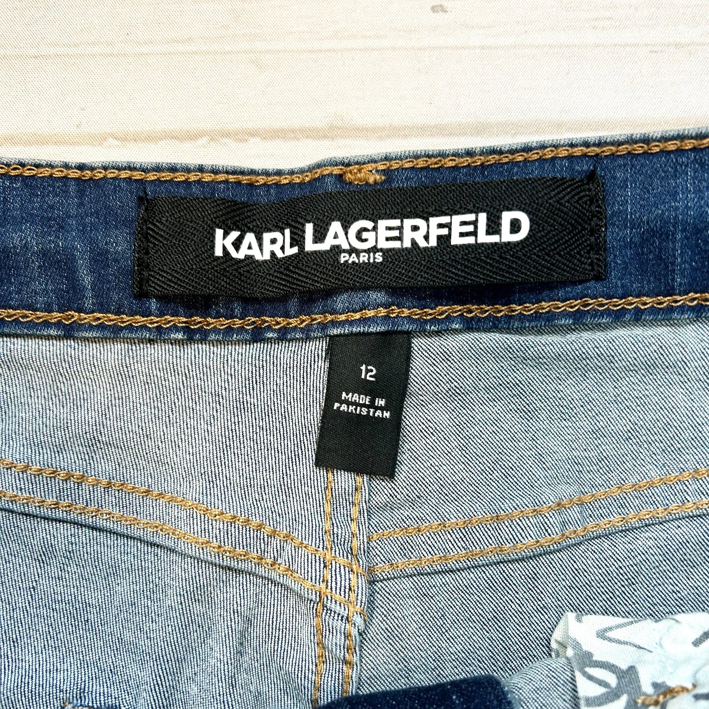 Jeans Designer By Karl Lagerfeld  Size: 12