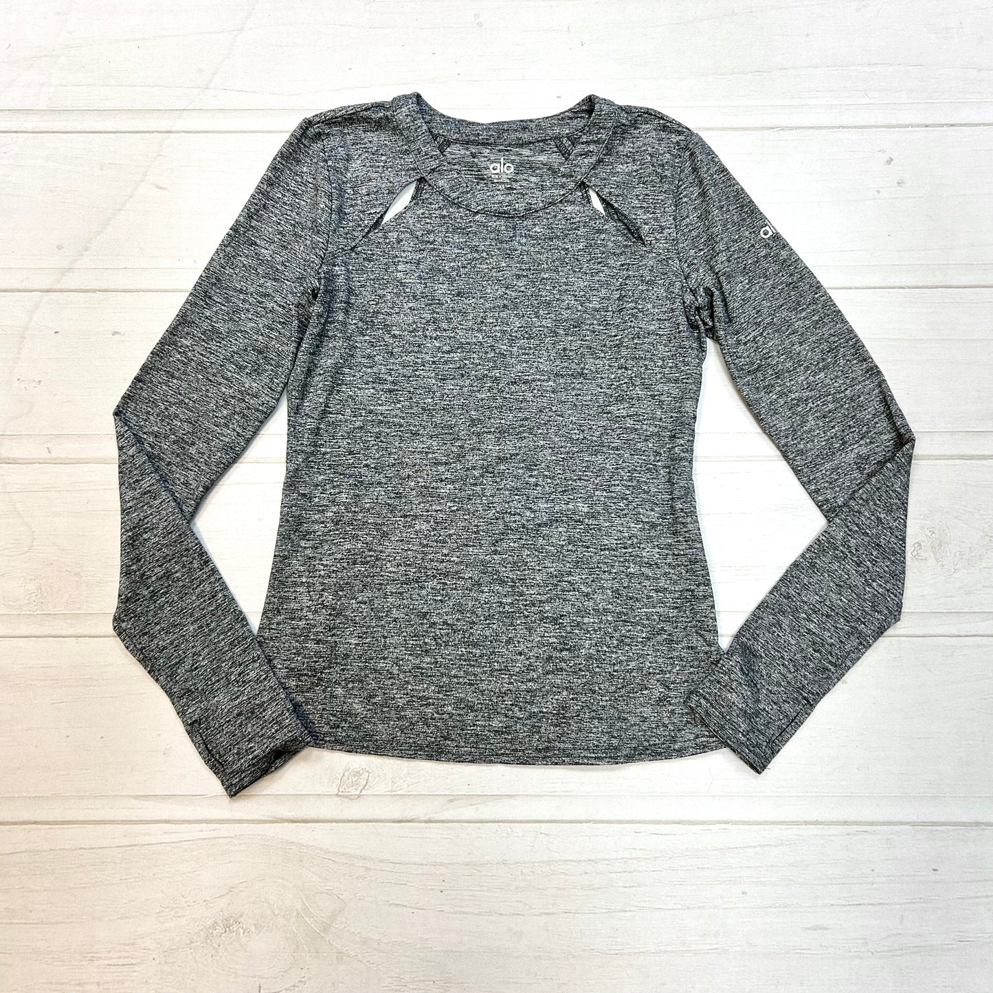 Athletic Top Long Sleeve Crewneck By Alo  Size: Xs