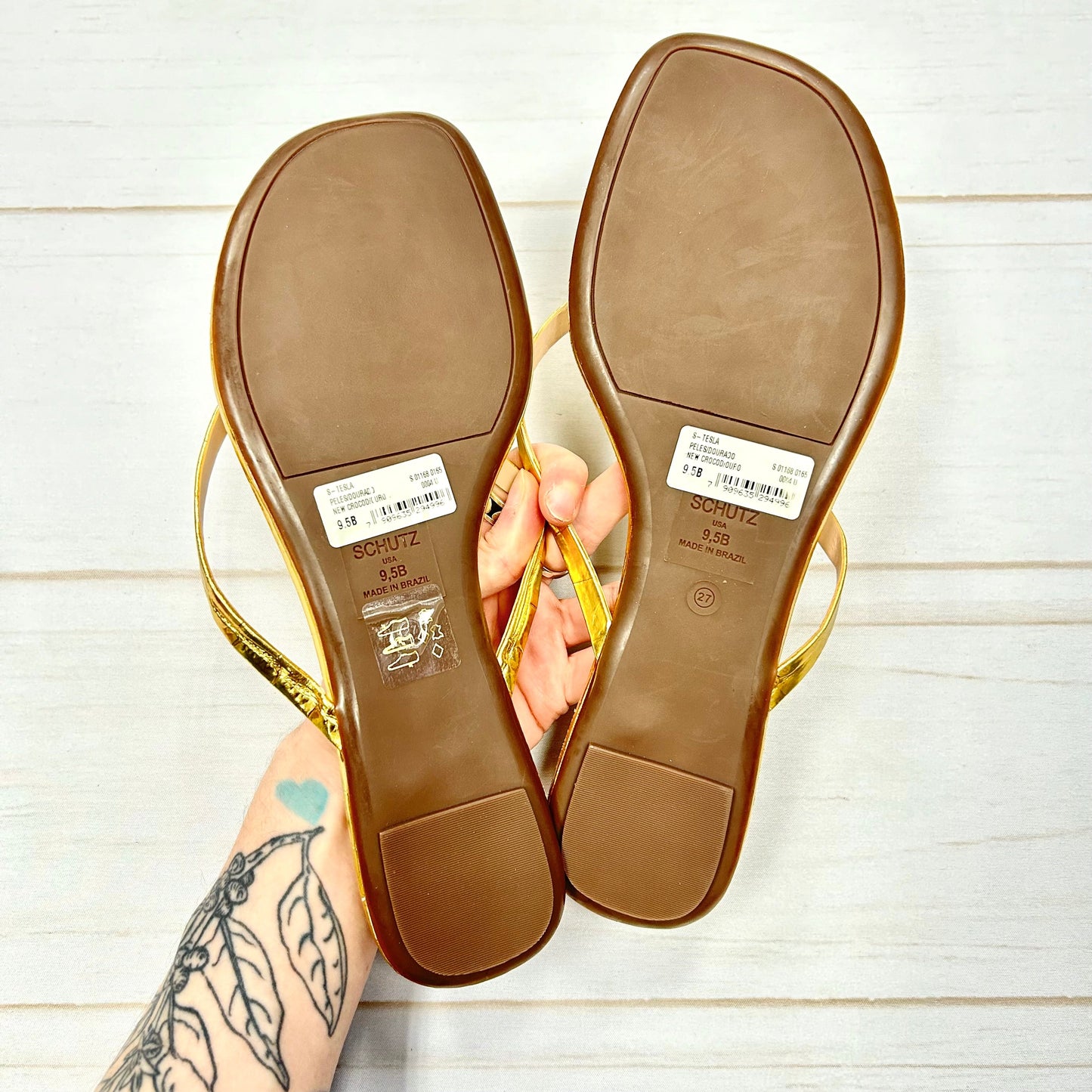 Sandals Flip Flops By Schutz  Size: 9.5