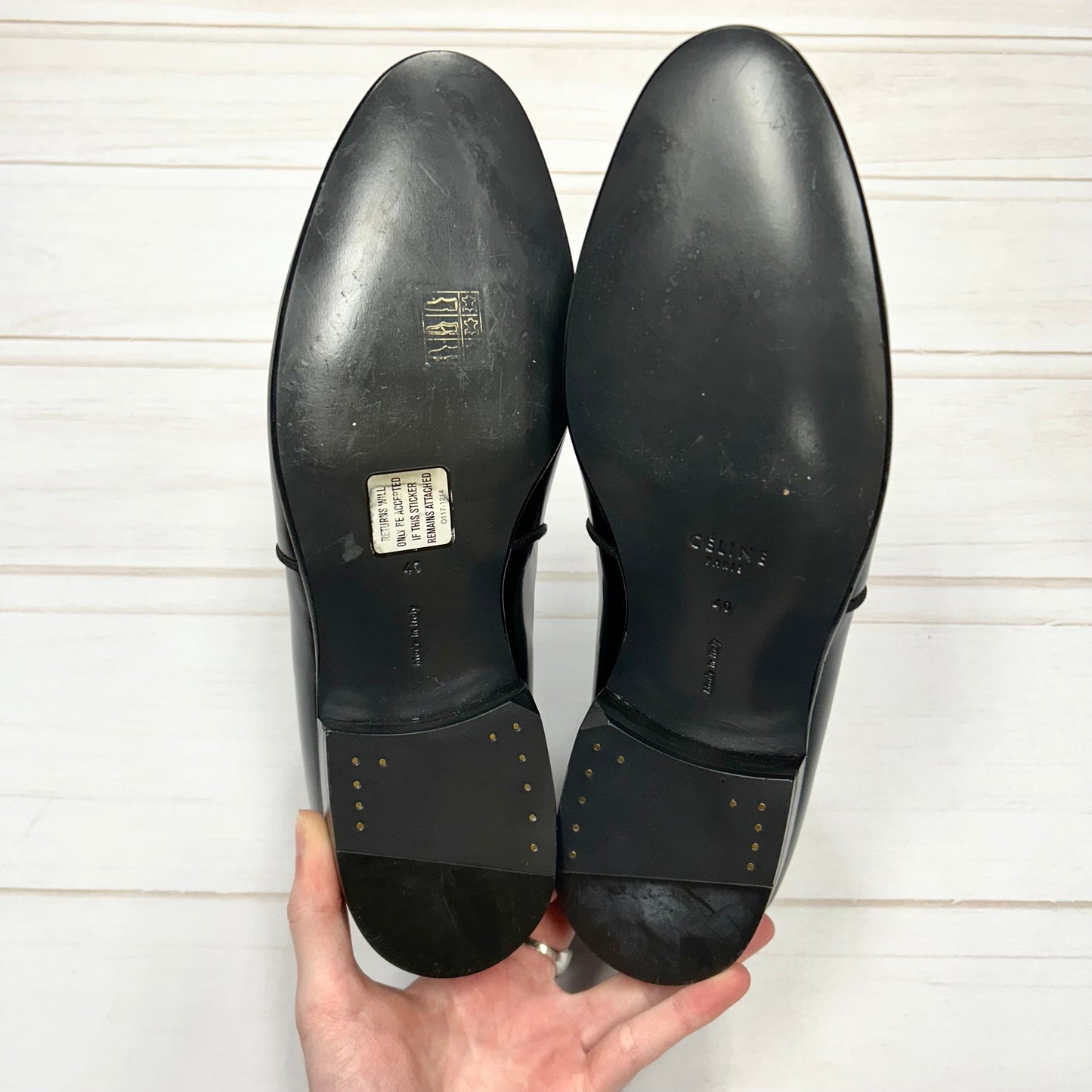 Boots Luxury Designer By Celine  Size: 10