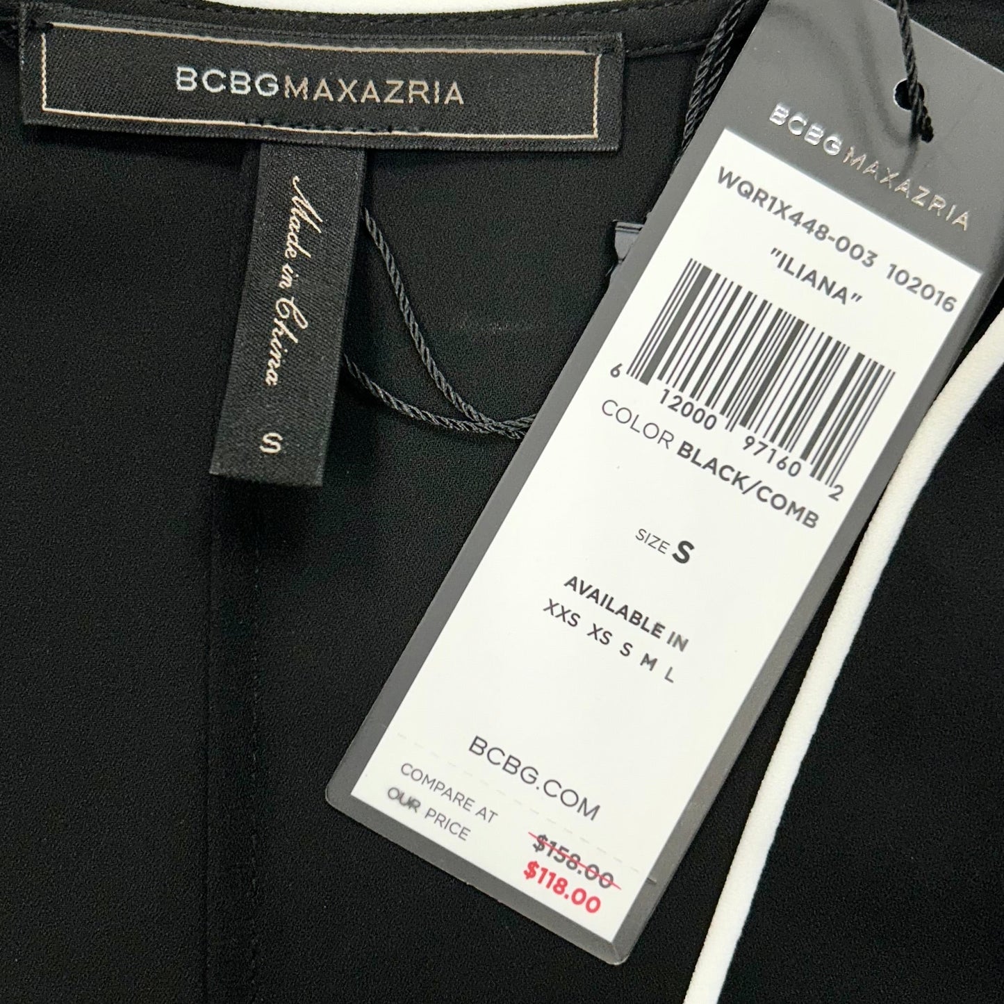 Blouse Long Sleeve By Bcbgmaxazria  Size: S