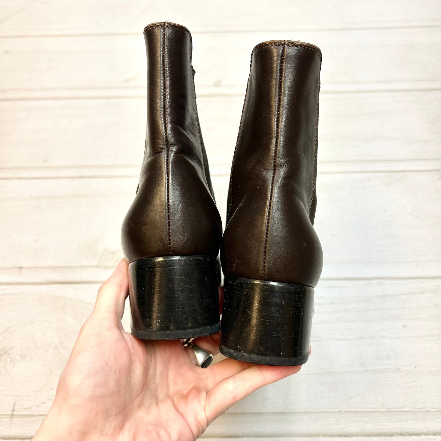Boots Designer By Ferragamo  Size: 5.5