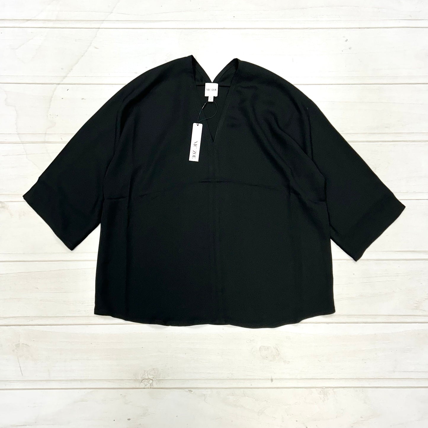 Blouse Long Sleeve By Nic + Zoe  Size: S