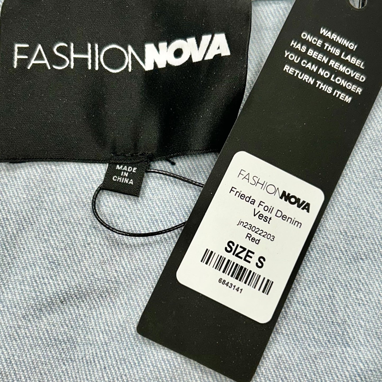 Vest Other By Fashion Nova  Size: S