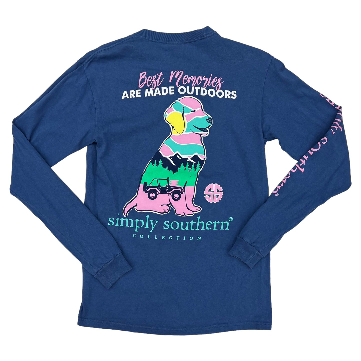 Top Long Sleeve By Simply Southern  Size: S