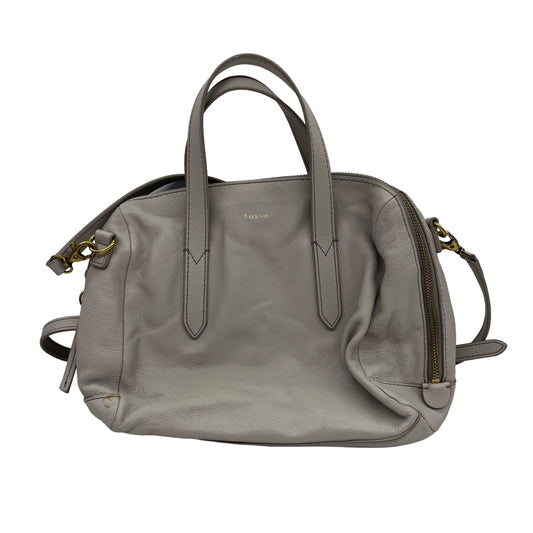 Handbag Leather By Fossil  Size: Medium