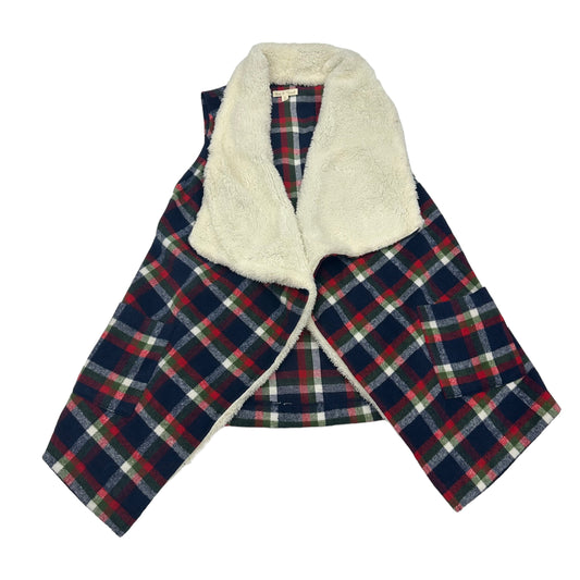 Vest Faux Fur & Sherpa By Hem & Thread  Size: M