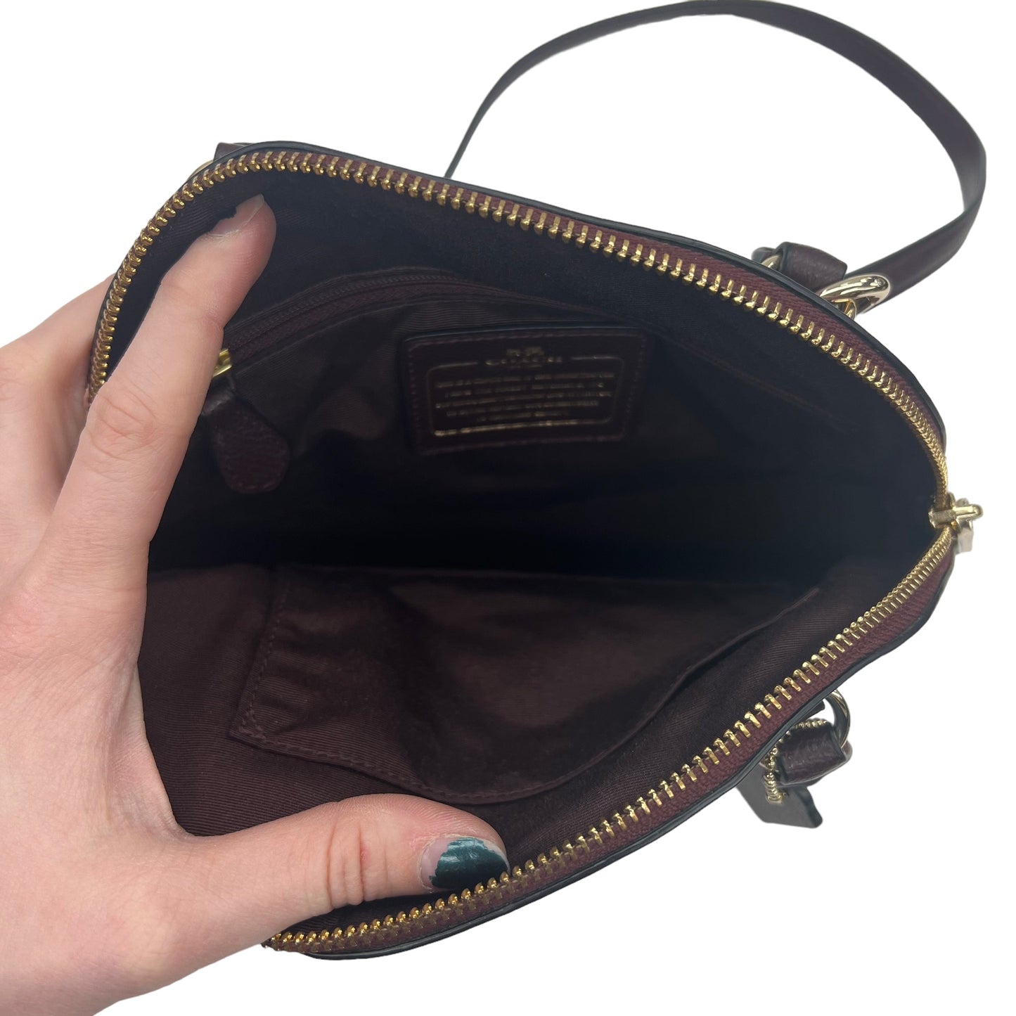 Handbag Designer By Coach  Size: Small