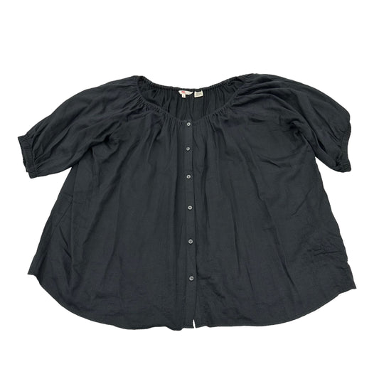 Blouse Short Sleeve By Levis  Size: 2x