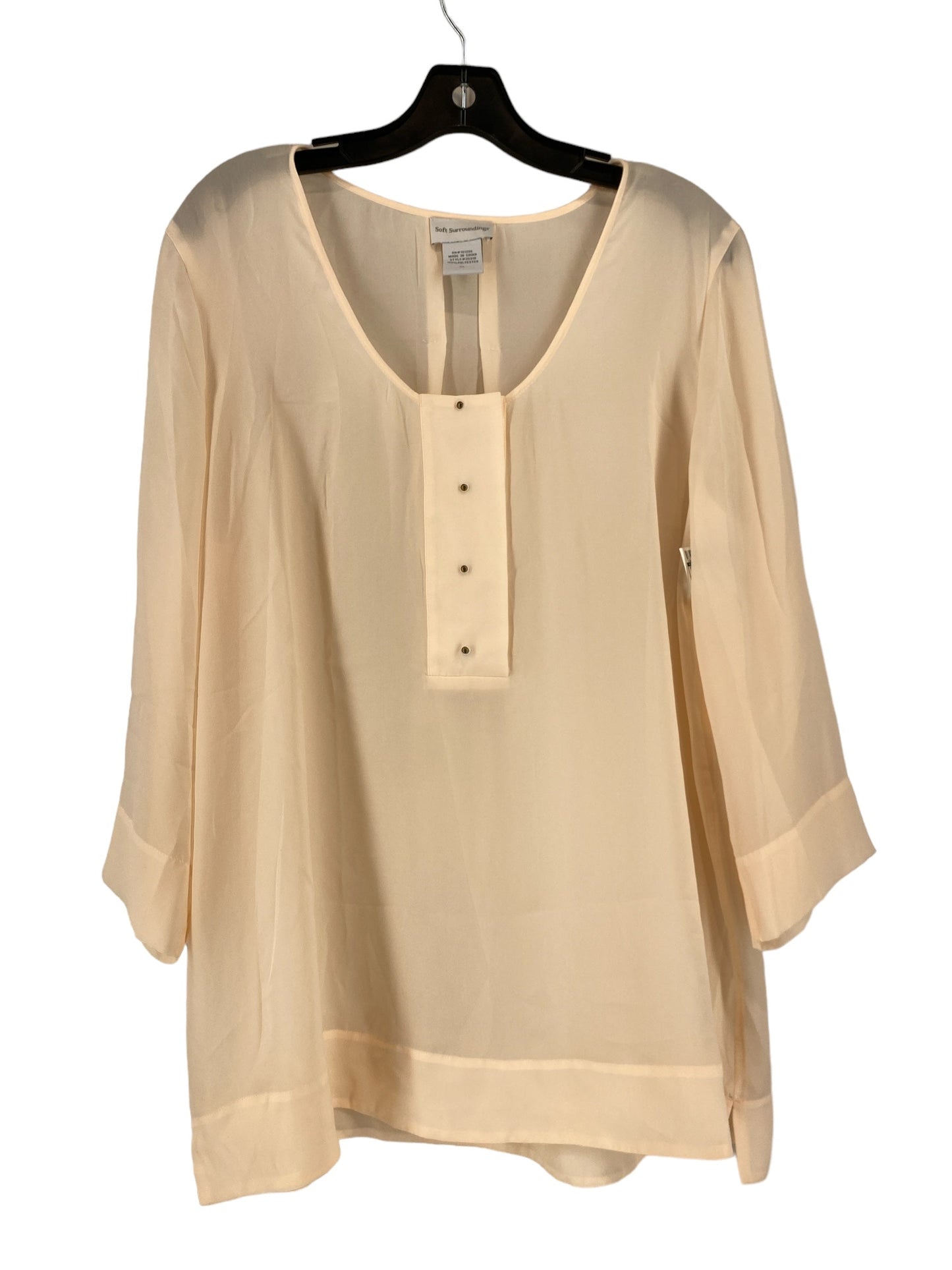 Top Long Sleeve By Soft Surroundings  Size: Xl