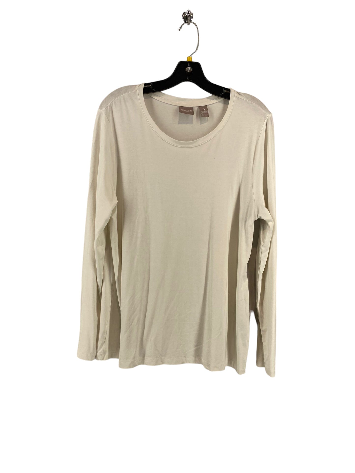 Top Long Sleeve Basic By Chicos  Size: 3