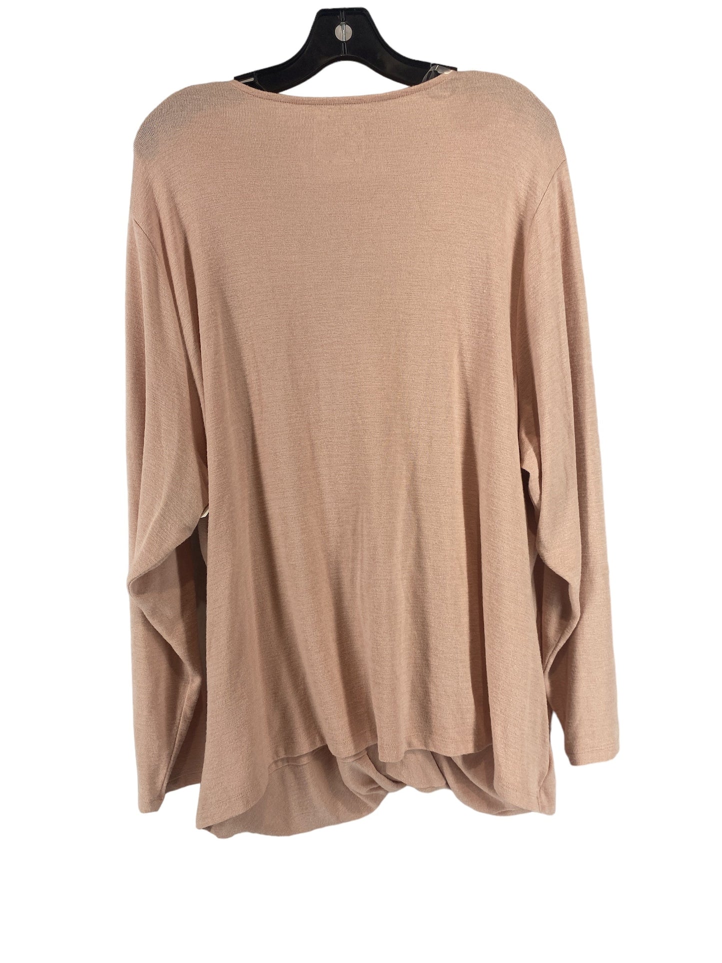 Top Long Sleeve By Stylus  Size: 2x