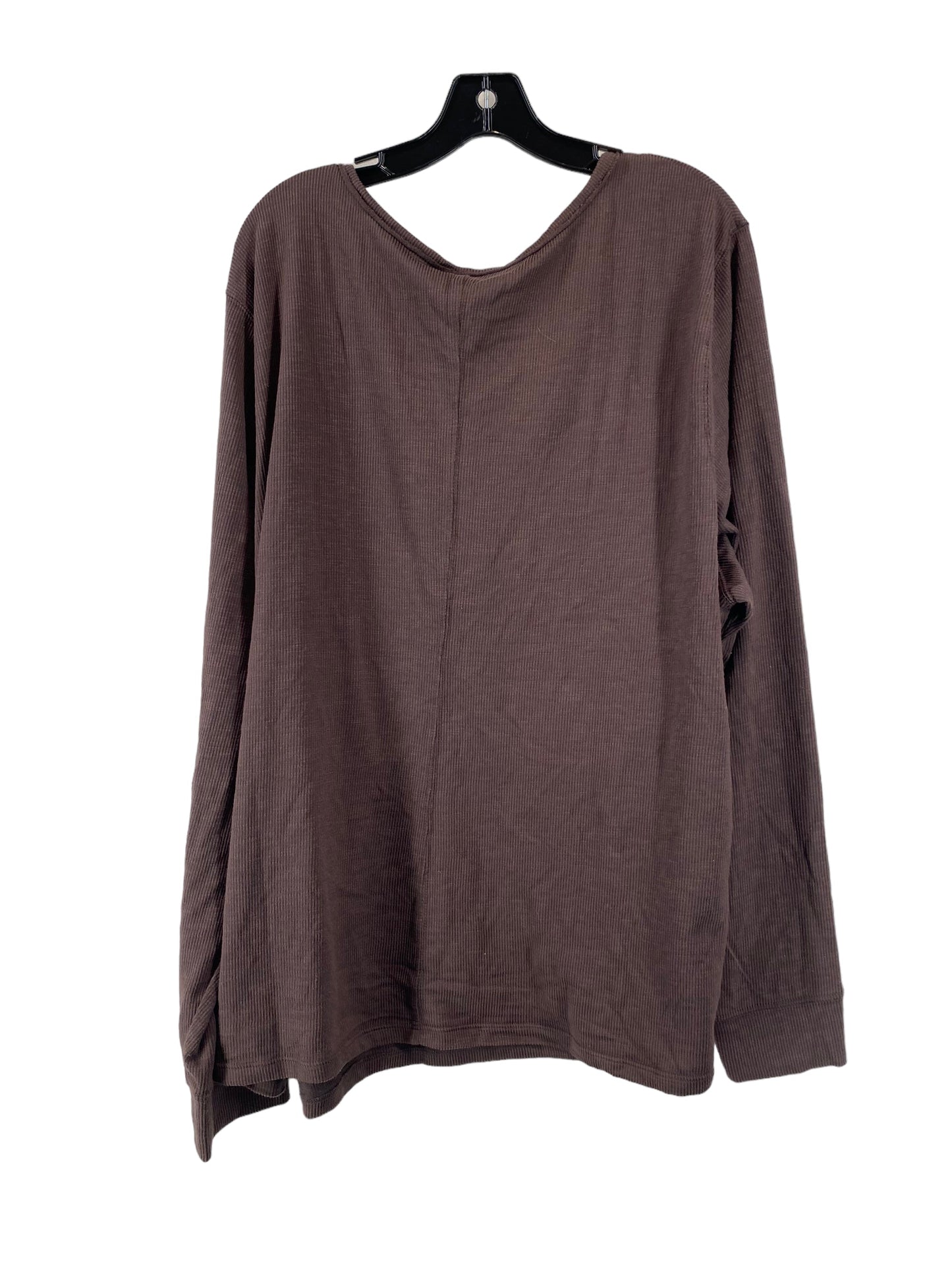 Top Long Sleeve By Universal Thread  Size: 4x
