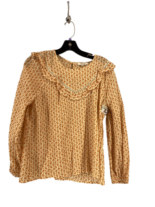 Top Long Sleeve By Madewell  Size: S