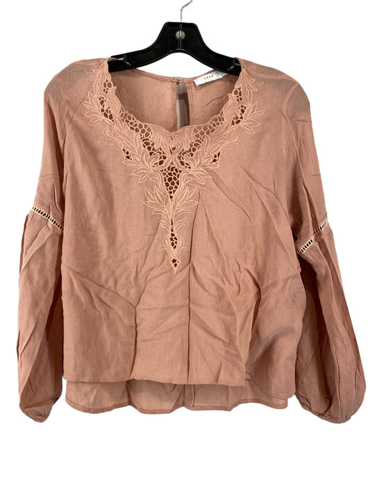 Blouse Long Sleeve By Lush  Size: M