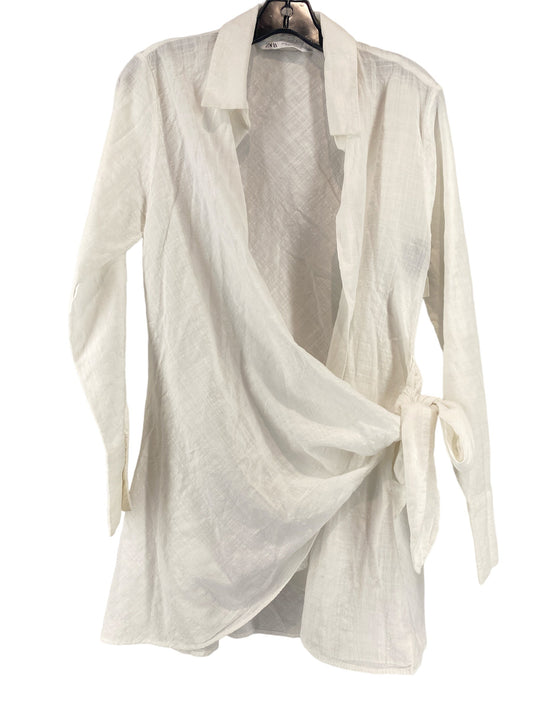 Blouse Long Sleeve By Zara  Size: M