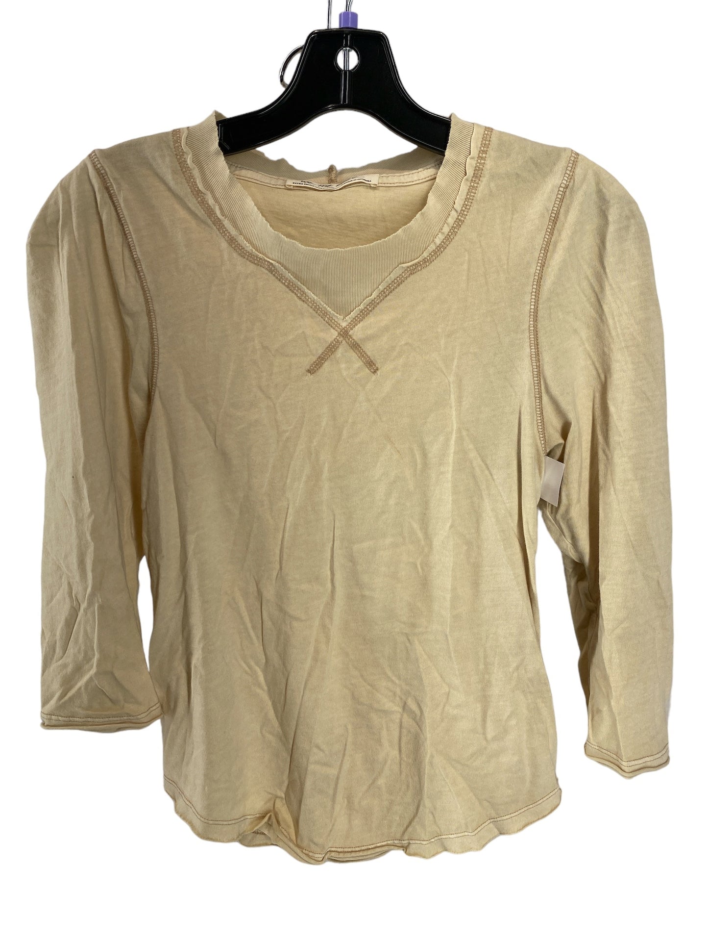 Top 3/4 Sleeve Basic By We The Free  Size: Xs