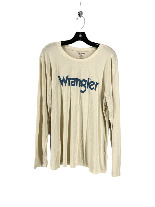 Top Long Sleeve Basic By Wrangler  Size: Xl