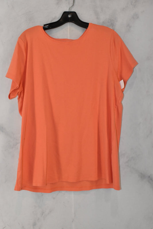 Top Short Sleeve By St Johns Bay  Size: 2x