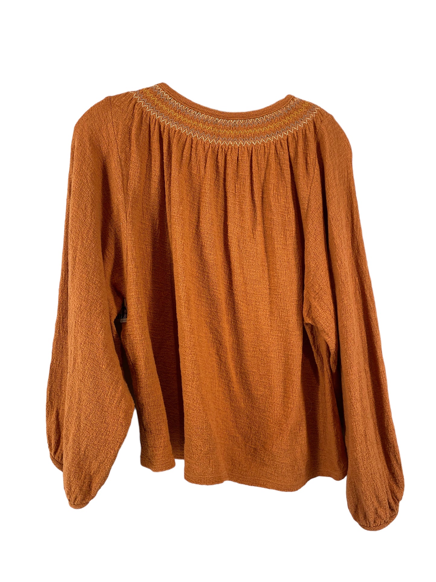 Top Long Sleeve By Madewell  Size: S