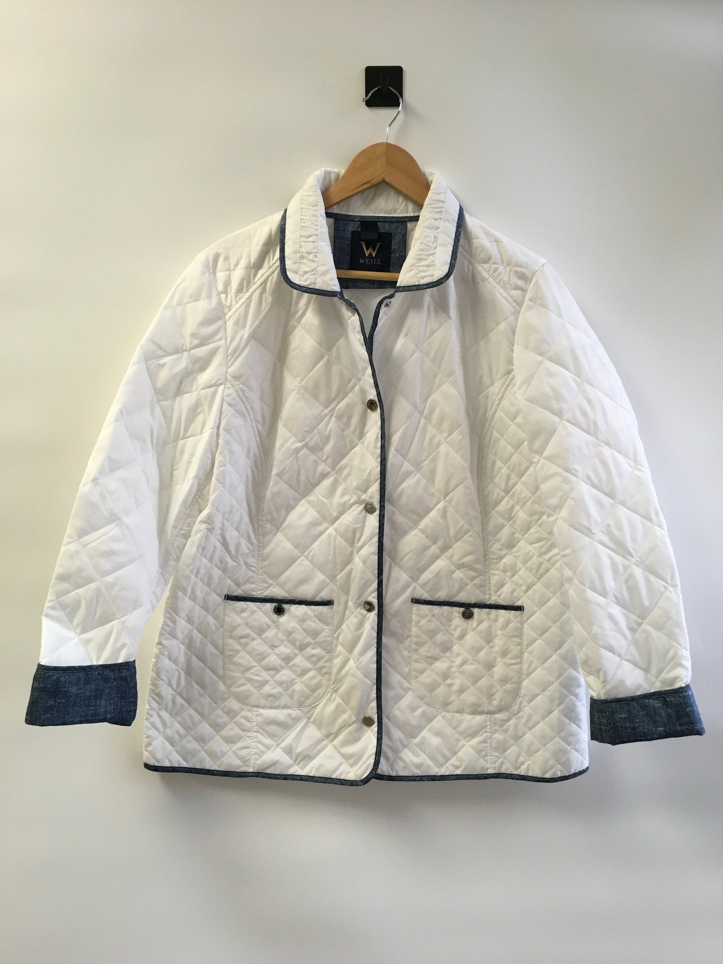 Jacket Puffer & Quilted By Weill  Size: L