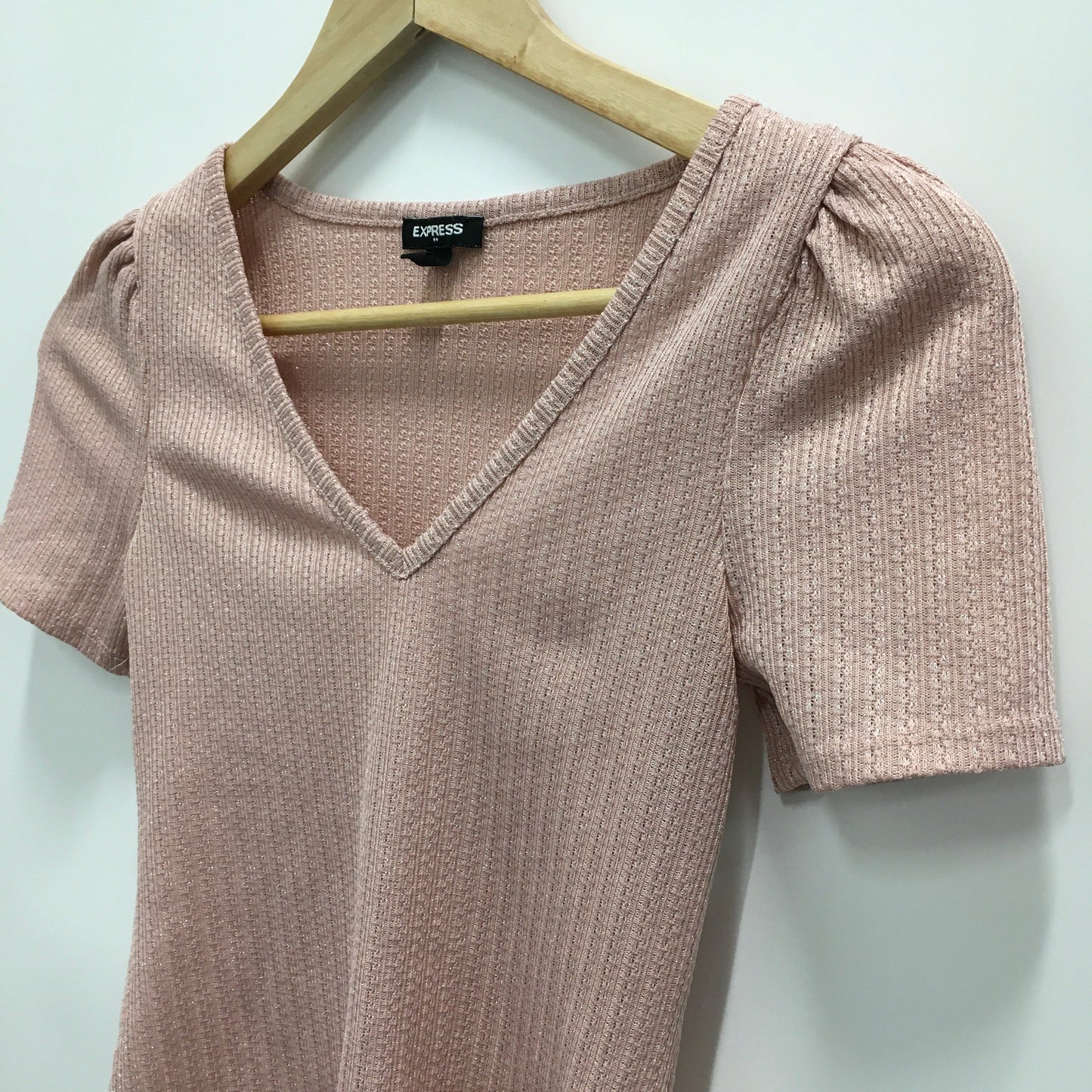 Top Short Sleeve By Express O  Size: Xs