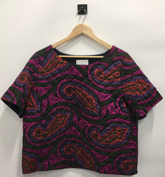 Top Short Sleeve By Topshop x J.W. Anderson Size: L