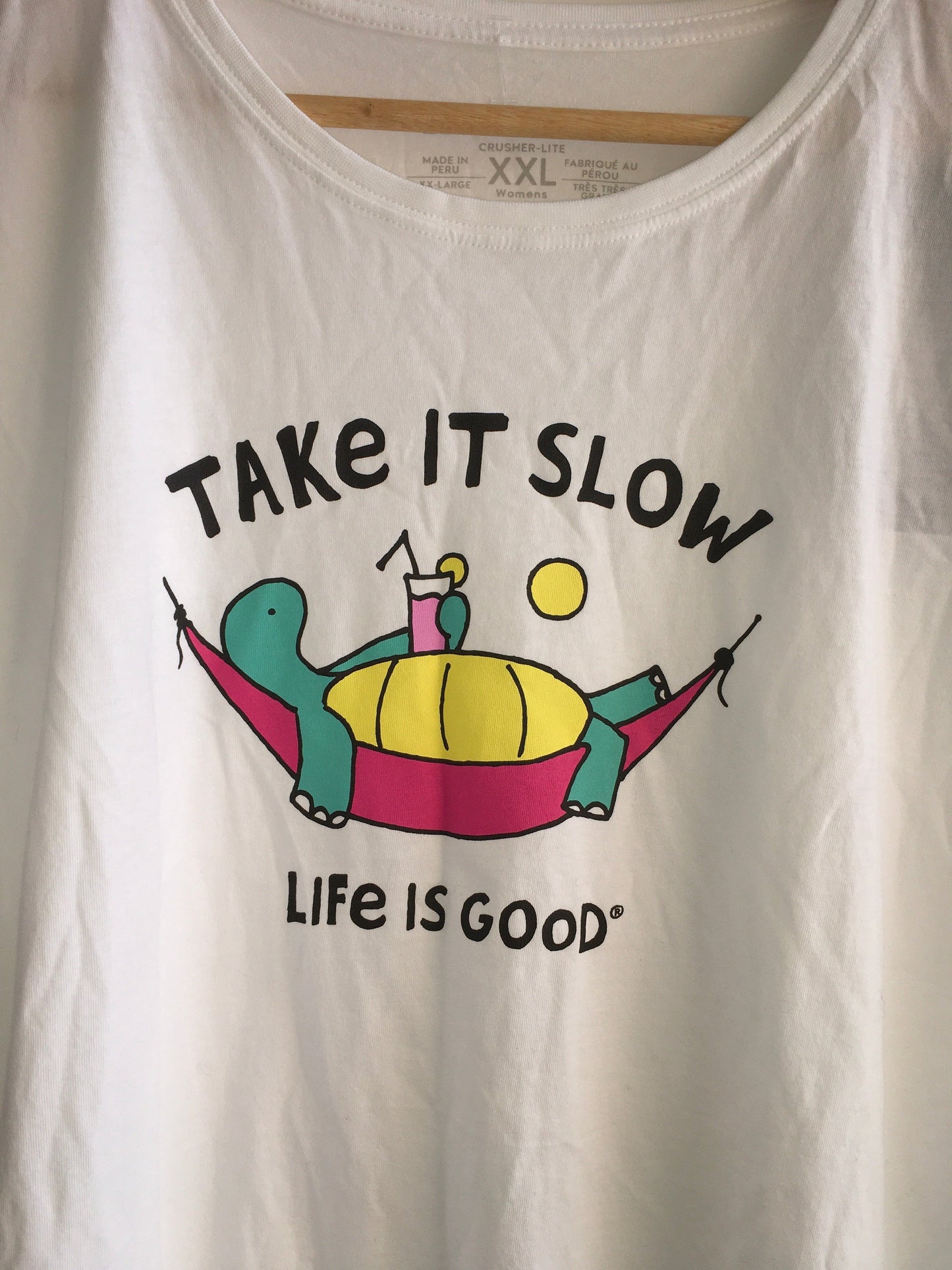 Top Short Sleeve By Life Is Good  Size: Xxl