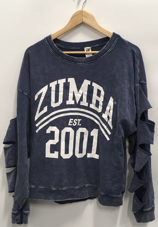 Athletic Sweatshirt Crewneck By Zumba  Size: Xl