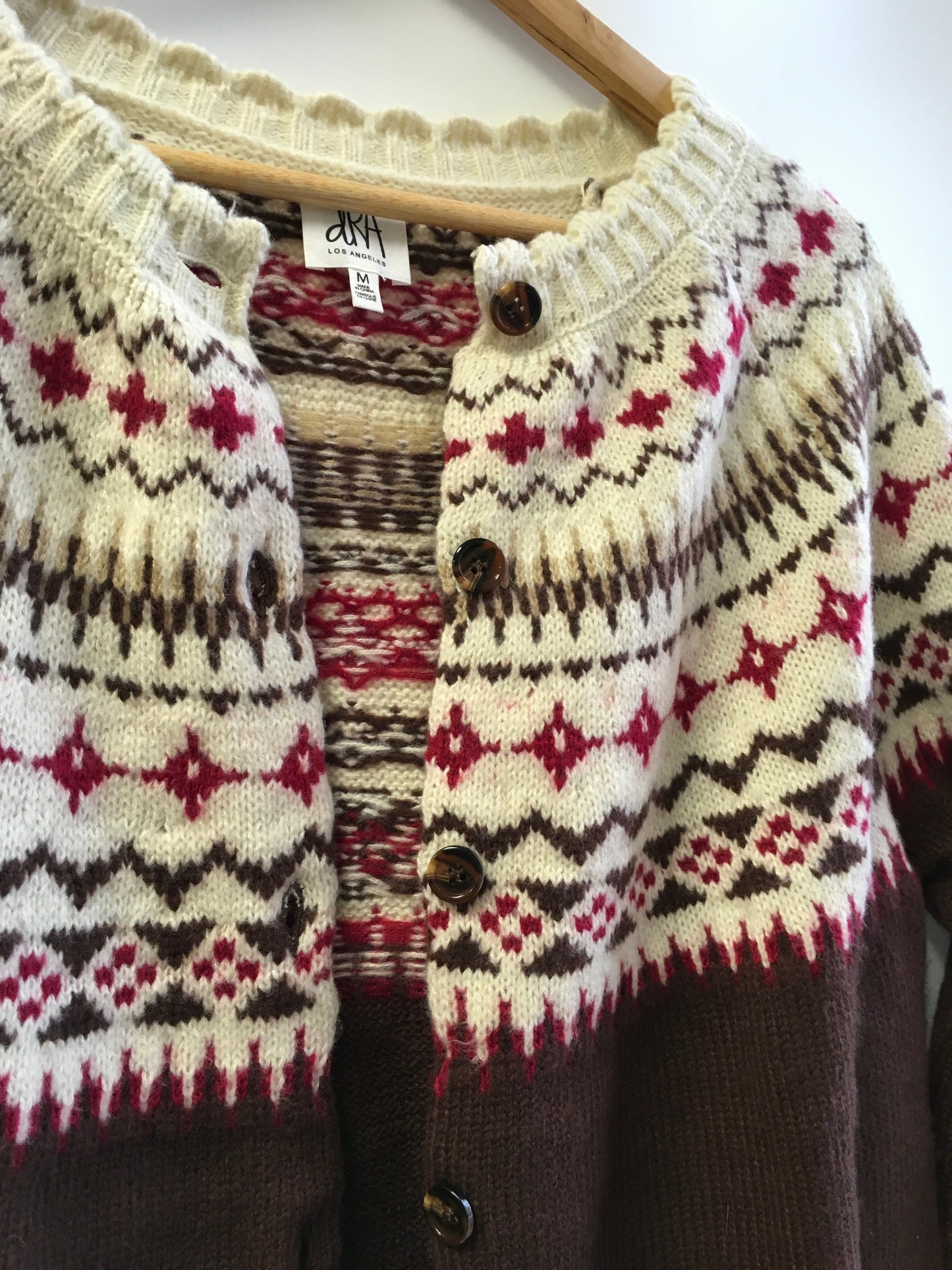 Sweater Cardigan By DRA Los Angeles p Size: M