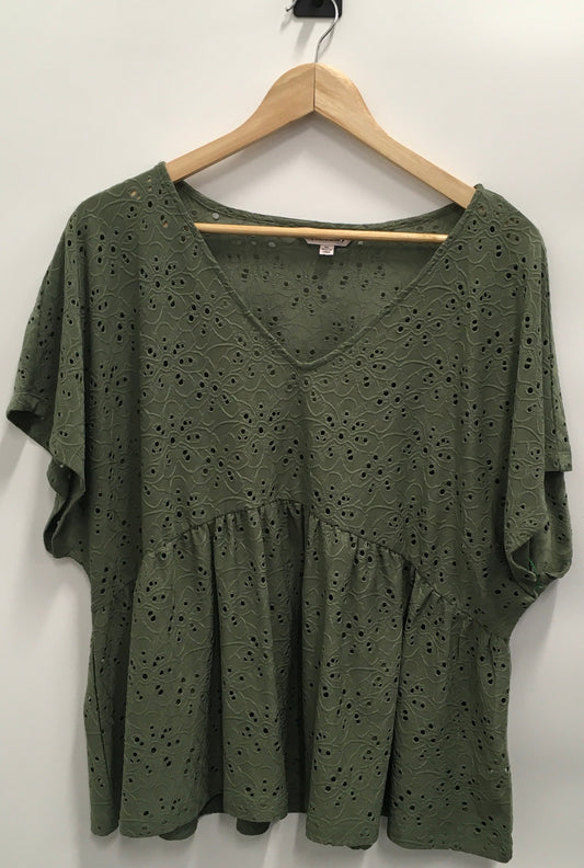Top Short Sleeve By Nanette Lepore  Size: Xl