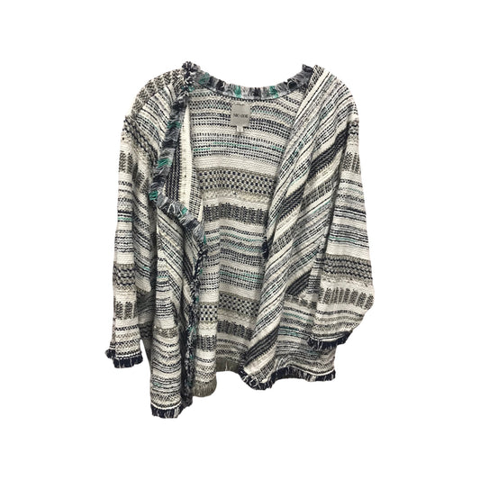 Sweater Cardigan By Nic + Zoe  Size: 3x