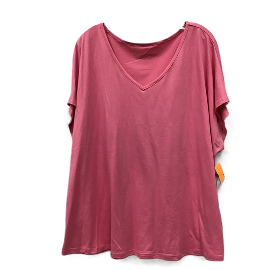 Top Short Sleeve Basic By Shein  Size: 3x