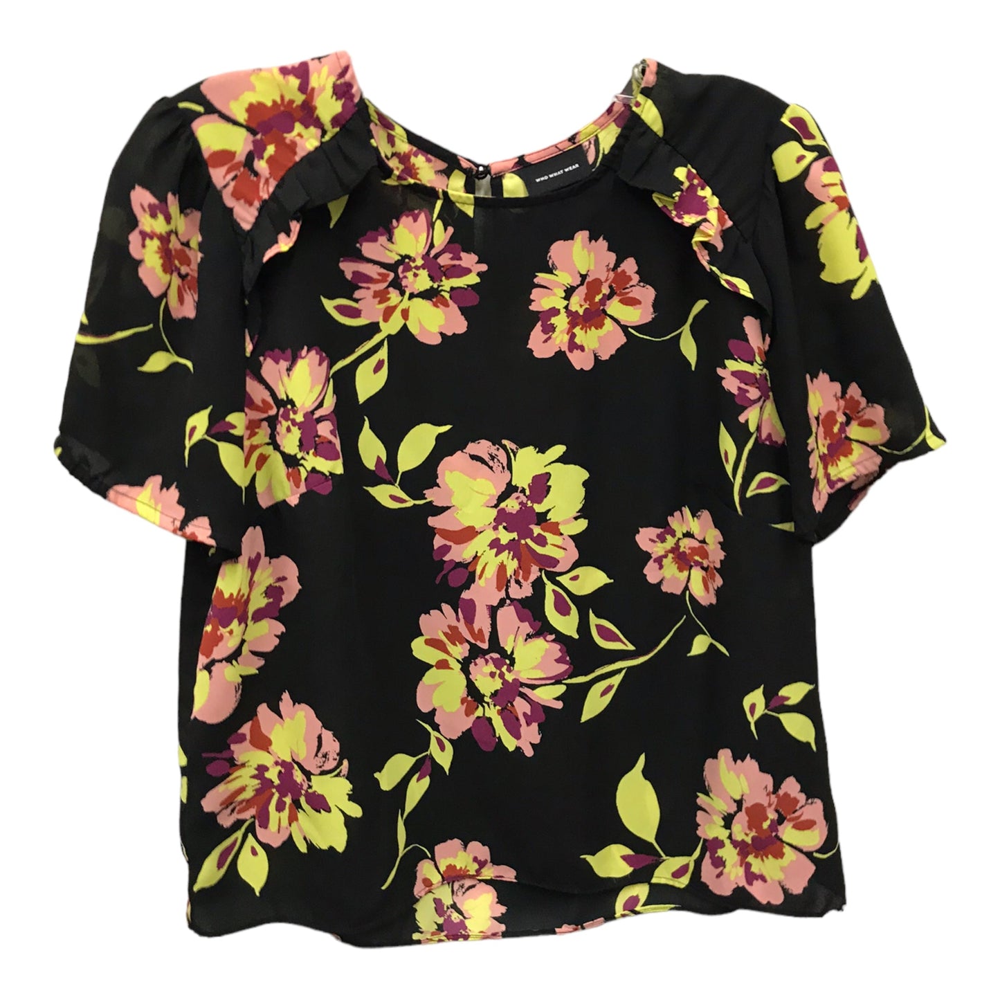 Top Short Sleeve By Who What Wear  Size: M