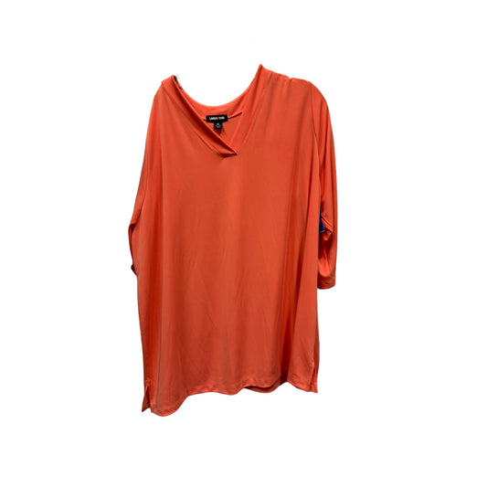 Top 3/4 Sleeve By Lands End  Size: 3x