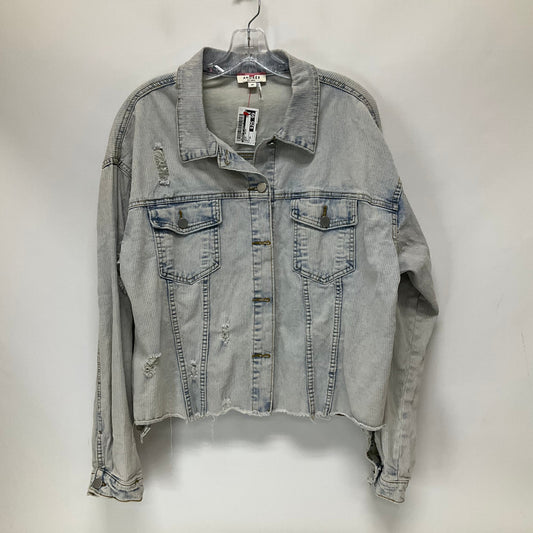 Jacket Denim By Andree By Unit  Size: 2x