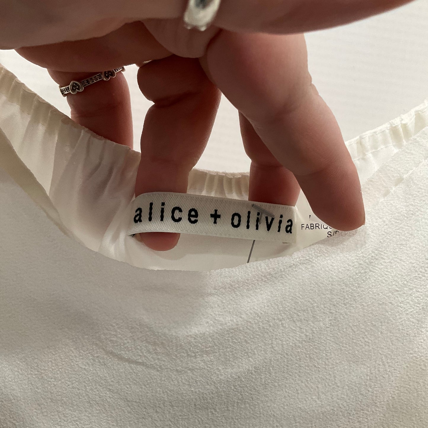 Blouse Sleeveless By Alice + Olivia  Size: S