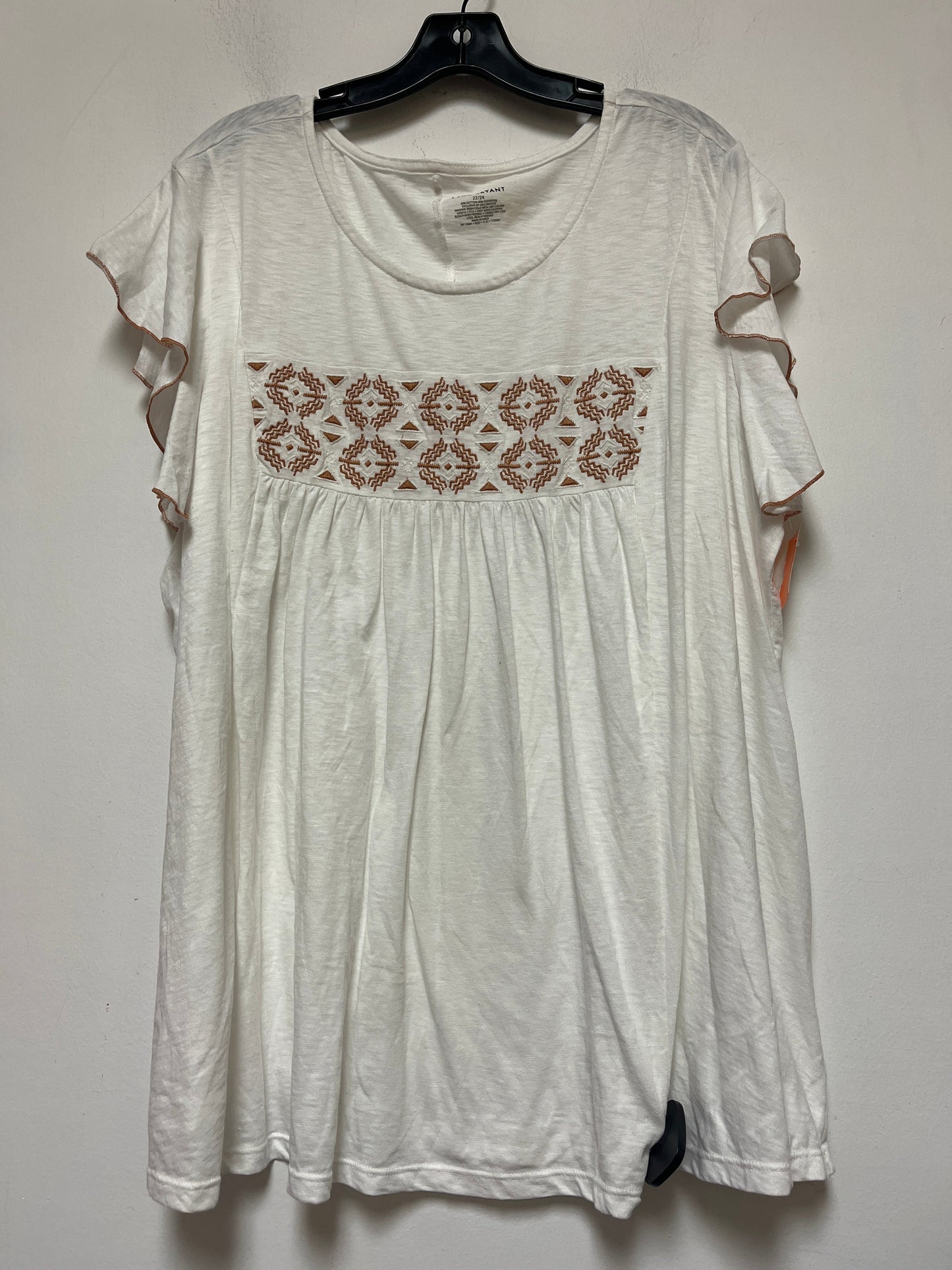 Top Short Sleeve Basic By Lane Bryant  Size: 2x