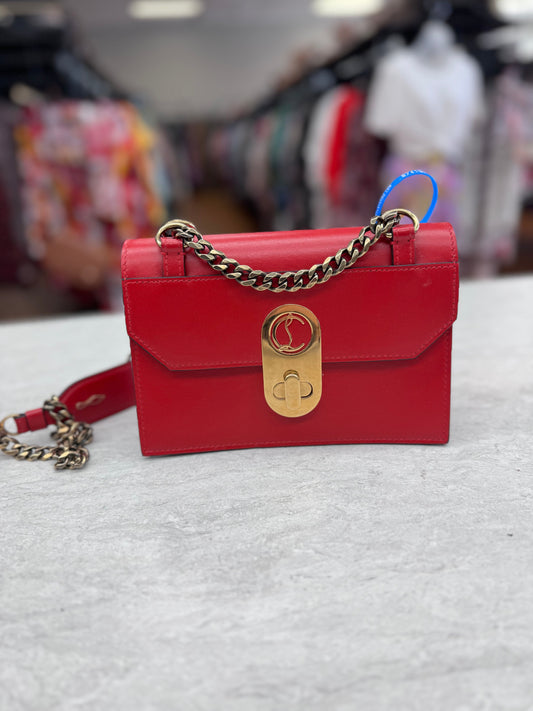 Handbag Luxury Designer By Christian Louboutin  Size: Small
