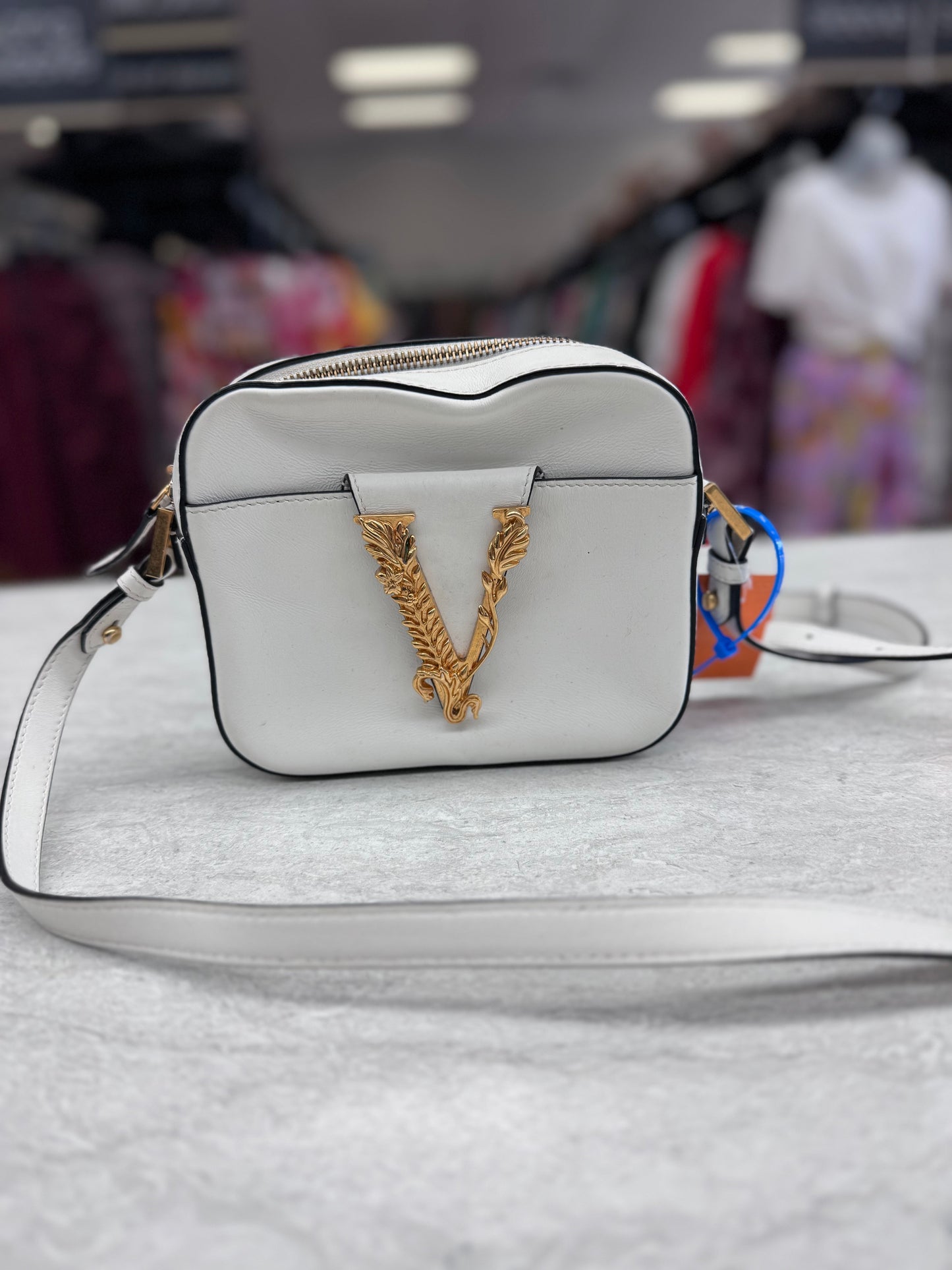 Handbag Luxury Designer By Versace  Size: Small